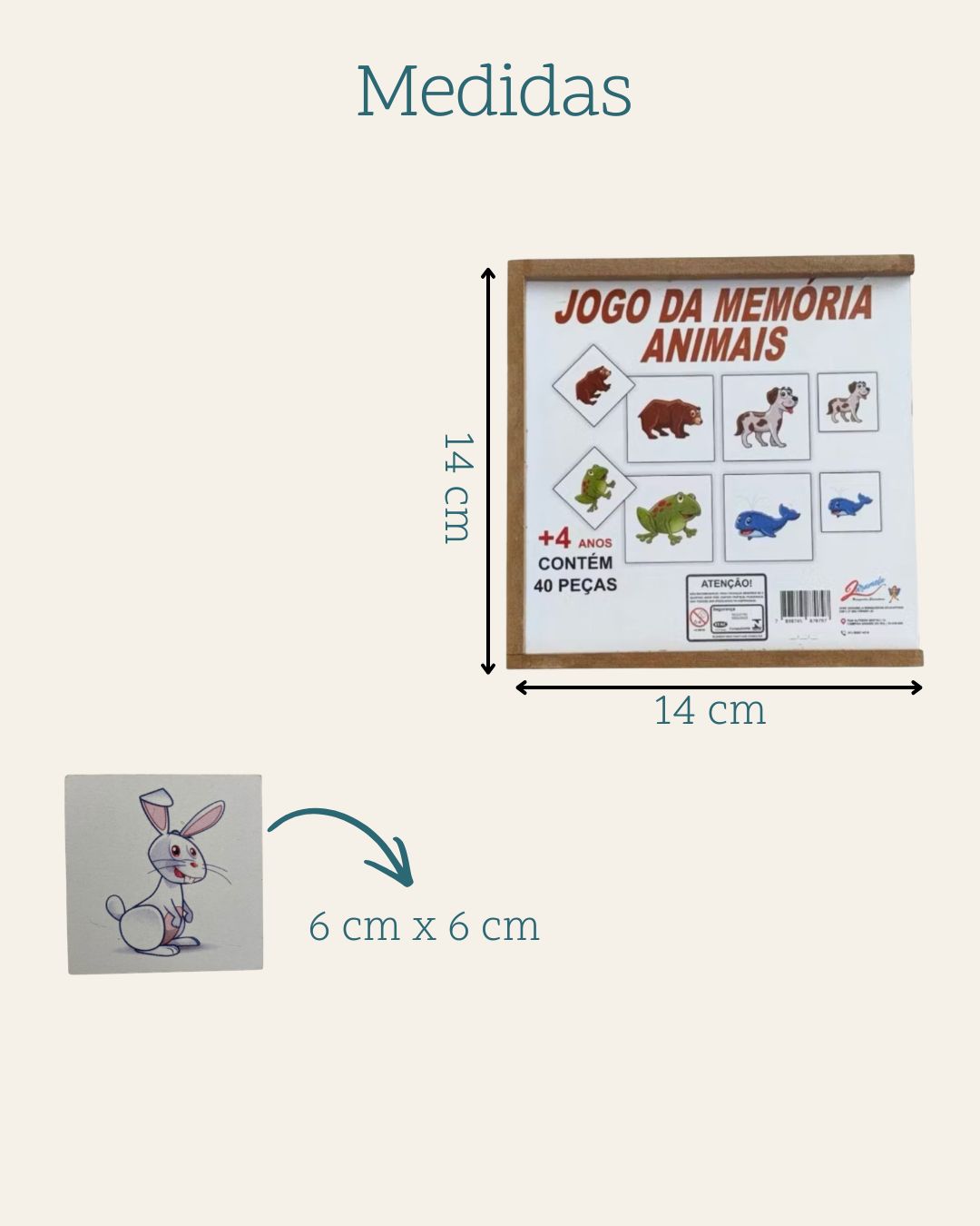 Jogo da memória - Animais - Imagem 4