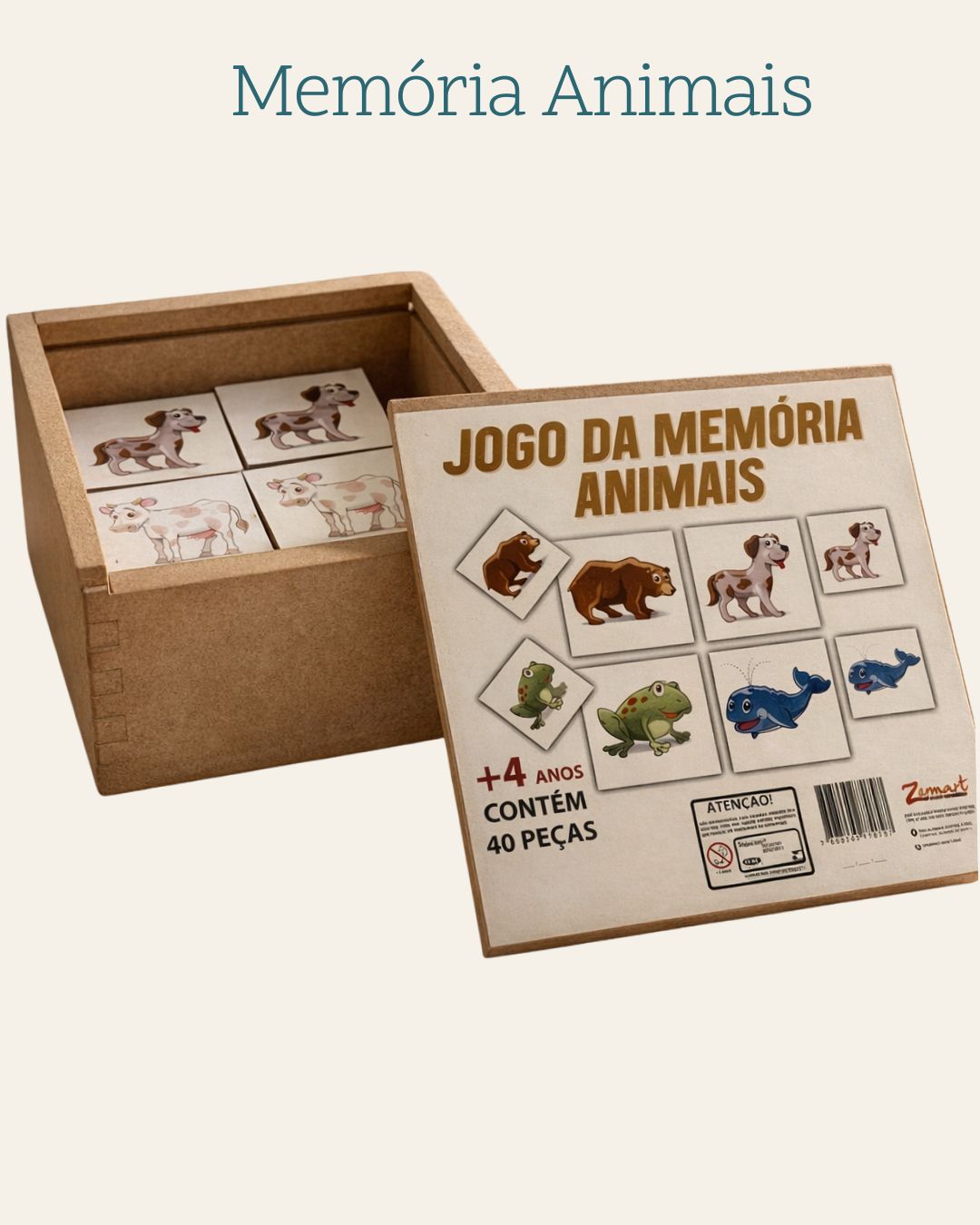 Jogo da memória - Animais - Imagem 2